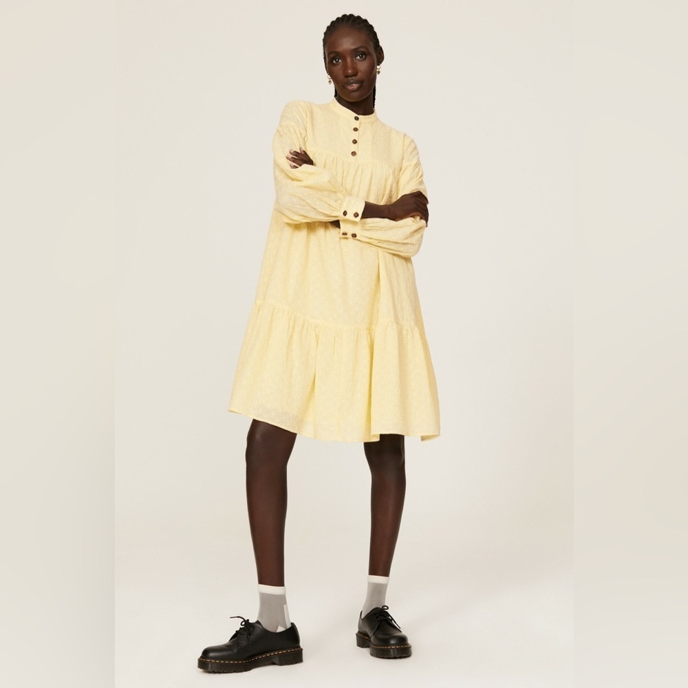 Pamela Love x RTR | Yellow Eyelet Dress size M